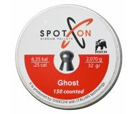 Пуля пневм. SPOTON Ghost 6,35 мм, 2,07 гр. (150 шт)