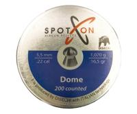 Пули SPOTON Dome 5,5 мм 1,07 гр. 200 шт