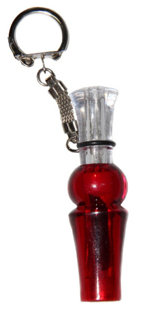 Манок-брелок ЗС, на утку, лёд-вишня