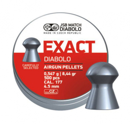 Пули JSB Exact Diabolo 0,547г 4,5 мм 500 шт
