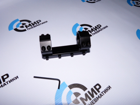 Кронштейн монолитный 30 мм высокий, на ласту