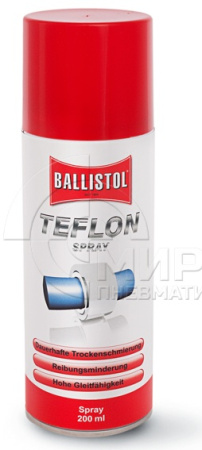 Смазка тефлоновая Klever-Ballistol PTFE-Spray (Теflon) 200 мл 