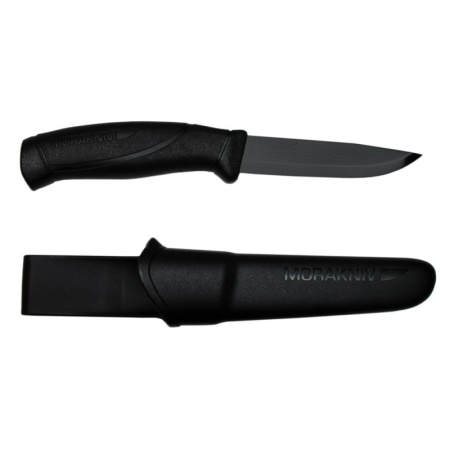 Нож Morakniv Companion Black Blade, нержавеющая сталь