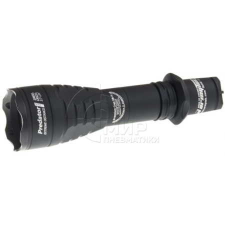 Тактический фонарь Armytek Predator v3 Черный XB-H
