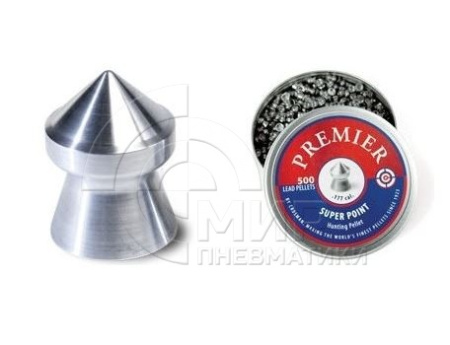 Пули CROSMAN PREMIER SUPER POINT 0,51г 4,5 мм 500 шт