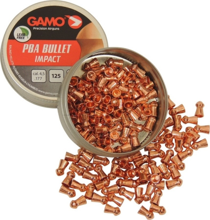 Пули Gamo PBA Bullet 0,46г 4,5 мм 125 шт