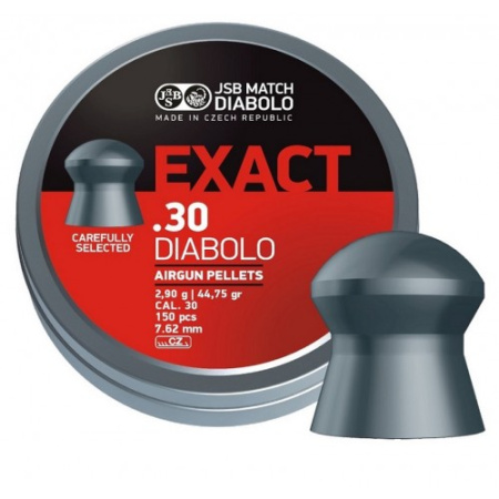 Пули JSB Exact .30 Diabolo 7,62 мм 2,9 г 150 шт