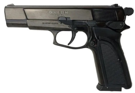 Пистолет пневматический EKOL ES 66 Black, (металл) кал. 4,5 мм, 3 Дж