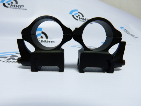 Кольца 25,4 мм быстросъемные флажковые стальные вивер