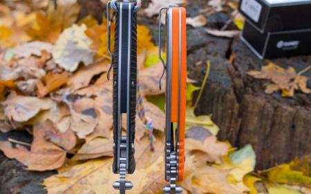 Нож складной туристический Ganzo G722-GR, хромированная сталь