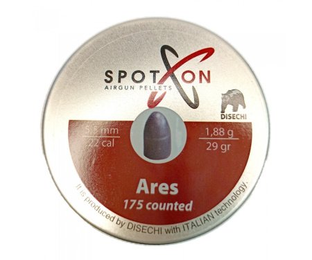 Пули SPOTON Ares 5,5 мм 1,88 гр. 175 шт