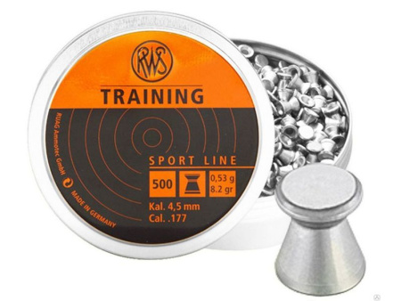Пули RWS Training 0,53 г 4,5 мм 500 шт