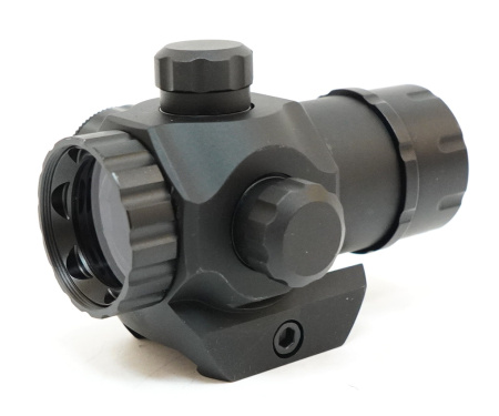 Прицел коллиматорный Target Optic 1х22М закрытого типа на Weaver, зелёная/красная точка