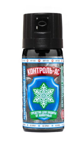 Баллончик Контроль-АС с ментолом 65 мл, струйно-аэрозольный с активатором стандарт