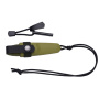 Нож Morakniv Eldris, нержавеющая сталь, шнурок, огниво, зеленый