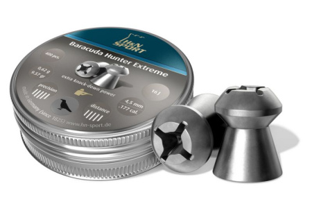 Пули H&N Baracuda Hunter Extreme 0,62г 4,5 мм 400 шт