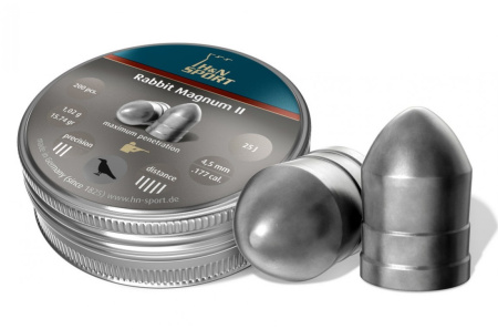 Пули H&N Rabbit Magnum II 1,02г 4,5 мм 200 шт