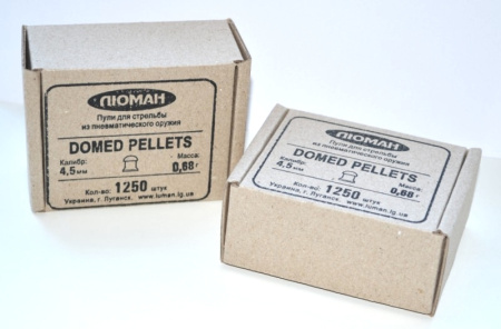 Пули Люман Domed Pellets 0,68 г 1250 шт