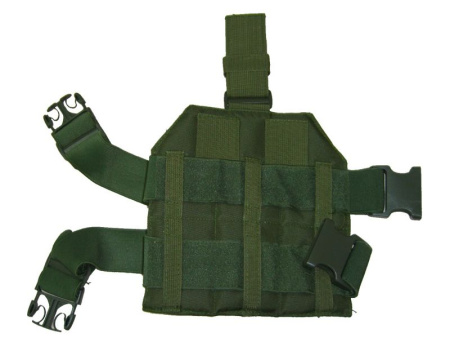 Платформа набедренная MOLLE с кобурой (зеленая)
