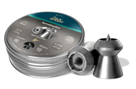 Пули H&N Terminator 0,47г 4,5 мм 400 шт