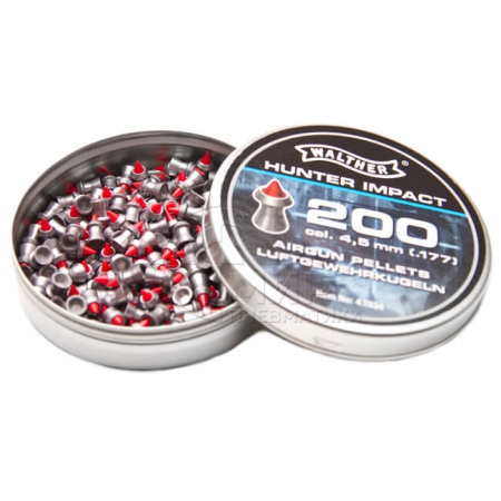 Пули Walther Hunter Impact 0,46г 4,5 мм 200 шт