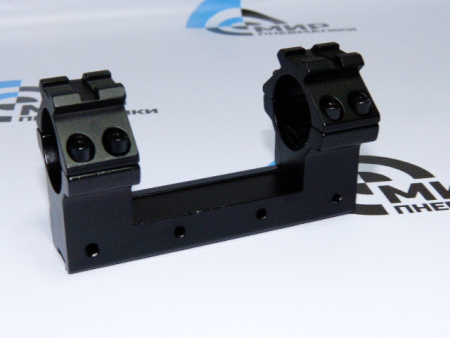 Кронштейн монолитный 25,4 мм высокий, на ласточкин хвост 10см