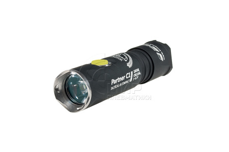 Тактический фонарь Armytek Partner C1 Pro v3 Серебро XP-L Теплый