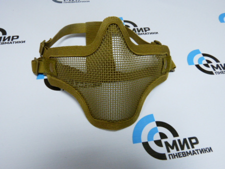 Страйкбольная сетчатая маска Tan