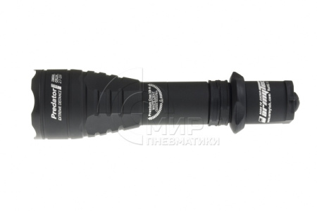 Тактический фонарь Armytek Predator Pro v3 Черный XP-L High Intensity Теплый