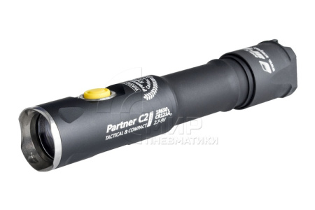 Тактический фонарь Armytek Partner C2 Pro v3 Серебро XHP35 Теплый