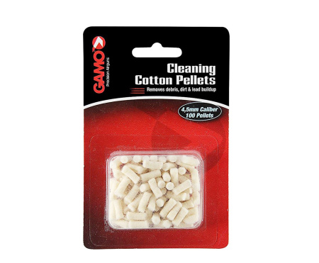 Хлопковые пульки Gamo для чистки 4,5 мм (100 шт)