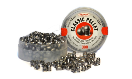 Пули Люман Classic pellet 0,65 г 300 шт