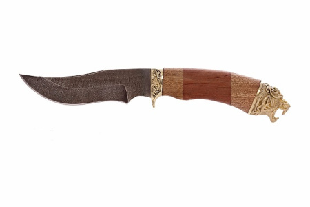 Нож Турист-4(литьё) дамаск