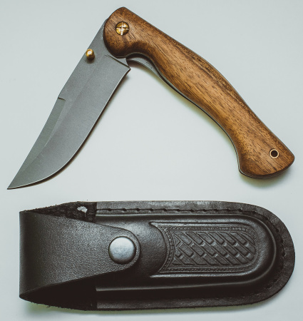 Нож складной Азиат 95х18 орех