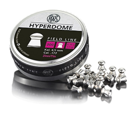 Пули RWS Hyperdome 0,36г 4,5 мм 200 шт