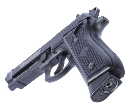 Пистолет пневматический Crosman PFAM9B, кал.4,5мм, (М92FS метал, автомат. огонь)