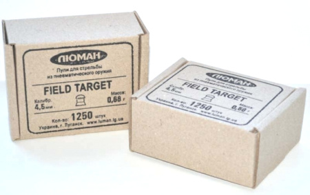 Пули Люман Field Target 0,68 г 1250 шт