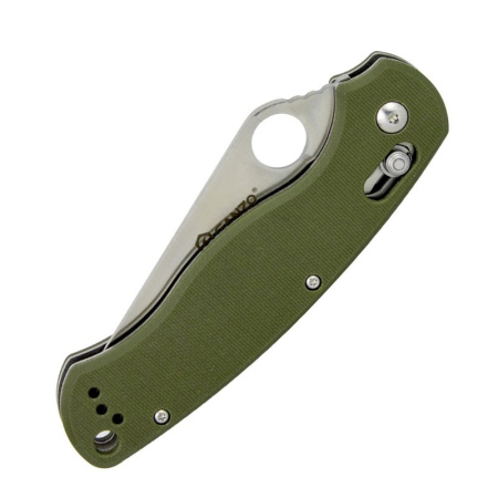 Нож складной туристический Ganzo G729-GR, хромированная сталь