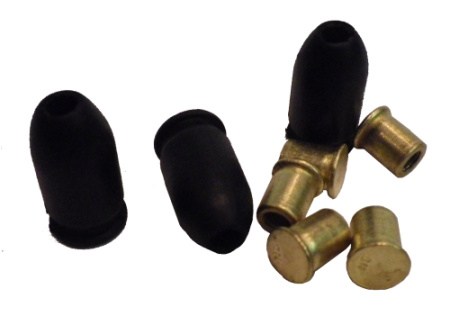 Картриджи-пульки к сигнальному пистолету ПМ (пластик)