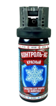 Баллончик АС с ментолом и красным маркером 65 мл, струйный с активатором флип-топ