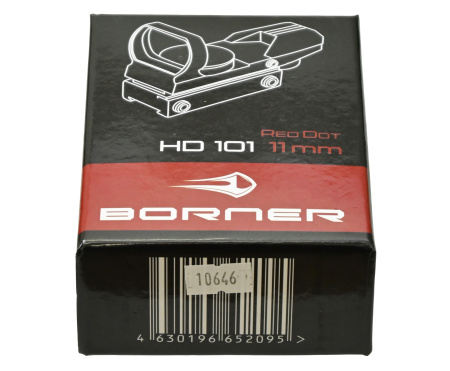 Прицел коллиматорный Borner открытого типа крепление на ласт.хвост