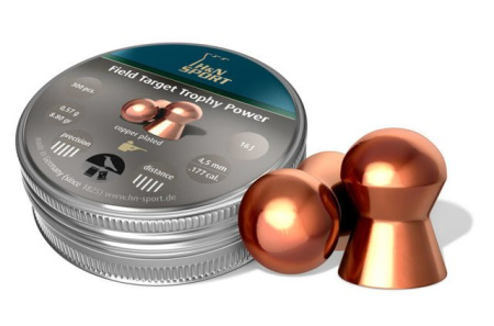 Пули H&N Field Target Trophy Power 0,57г 4,5 мм 300 шт