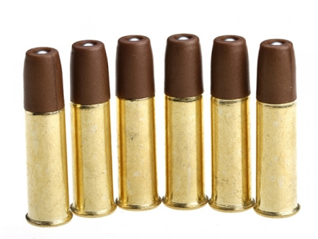 Фальшпатроны Gletcher,  ASG Dan Wesson, Smersh под шарики, 6 штук