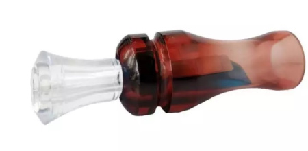 Манок ЗС Captain, на утку, двухлепестковый, прозрачный