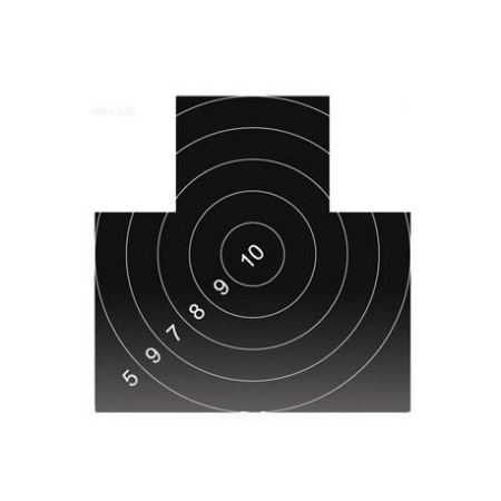 Мишень Remington №4 спортивная 500х500 черная