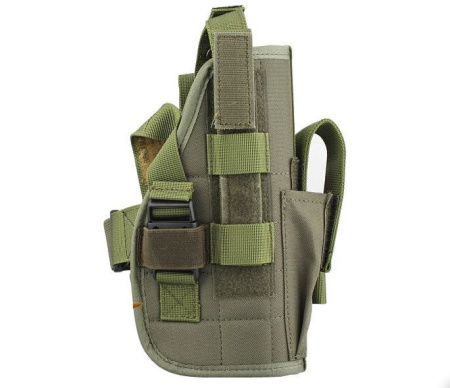 Кобура набедренная универсальная тактическая левая (Олива)