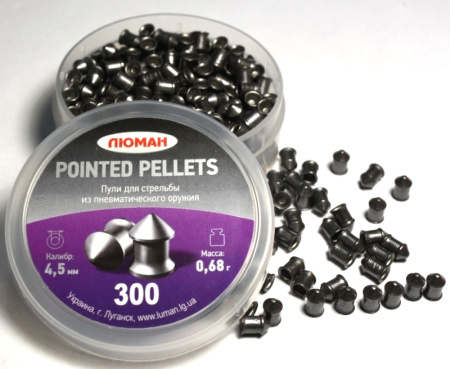 Пули Люман Pointed Pellets 0,68 г 300 шт