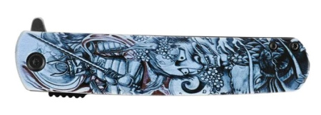 Нож складной туристический Ganzo G626-GS серый самурай