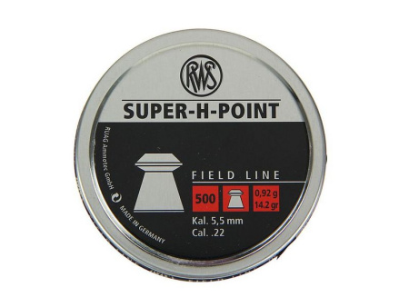 Пули RWS Super-H-Point 0,92г 5,5 мм 500 шт
