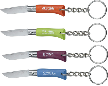 Нож Opinel 2 VRI брелок цветной в ассортименте